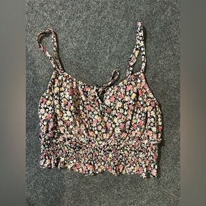 Wild Fable Floral Print Crop Top